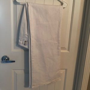 Jag stretch bootcut white jeans